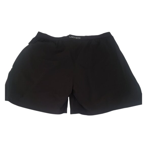 CT2235 Lacoste NWOT Mens Black Athletic Shorts 3XL - Picture 3 of 6